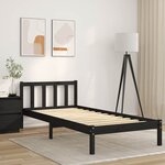 vidaXL Lattes de lit 90x200 cm bois de pin massif