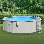 vidaXL Piscine avec échelle de sécurité 460x120 cm