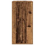 vidaXL Buffet Bois ancien 60 x 39 x 80 cm Bois d'ingénierie