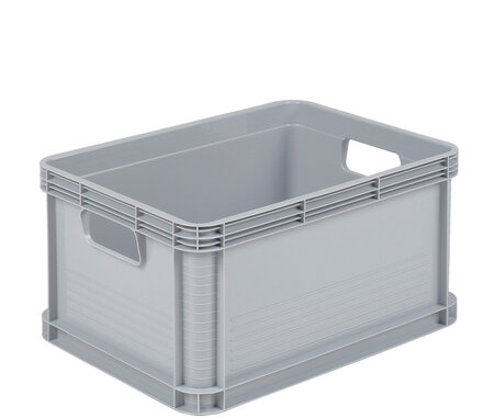 Bac de rangement Robusto-Box 20 litres gris clair