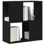 vidaXL Ensemble meuble TV Noir 60 x 24 x 63 cm Bois d'ingénierie