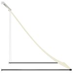 vidaXL Auvent rétractable crème 150x150 m tissu et acier