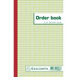 Orderbook Ligné 21x13 5cm 50 Feuillets Triple Autocopiant - Blanc - X 10 - Exacompta