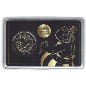 2 euros commémorative coincard BU France 2019 - Obélix.