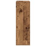 vidaXL Buffet avec tiroir Bois ancien 30 5 x 27 x 84 5 cm