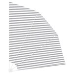 vidaXL Écran de confidentialité pour balcon Anthracite et blanc