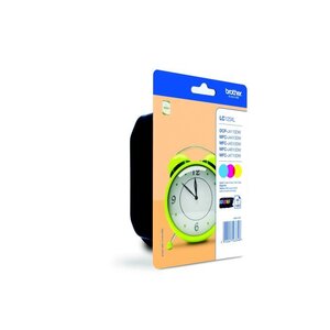 Brother lc125xlrbwbp cartouche d'encre couleurs