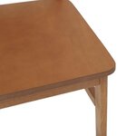 vidaXL Chaise de salle à manger 2 Pièces Naturel