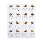 Puffy Sticker "Happy Clouds"  32 pces