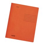 Chemise En Carte À Lamelle A4 - Orange - X 100 - Falken