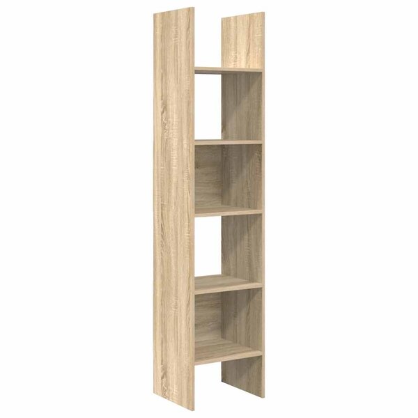 vidaXL Bibliothèque Chêne sonoma 40x35x180 cm Bois d’ingénierie