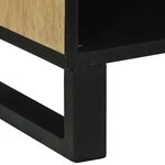 vidaXL Armoire de rangement pour médias Marron 80 x 33.5 x 46 cm