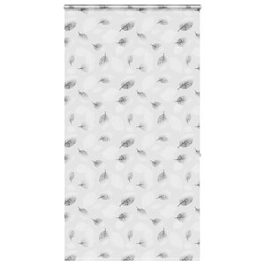 vidaXL Store enrouleur de douche avec cassette largeur du tissu 126 cm