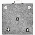 vidaXL Socle de parasol Granite 28 5 kg Carré Noir