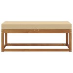 vidaXL Banc de Jardin Bois d'Acacia Massif Naturel
