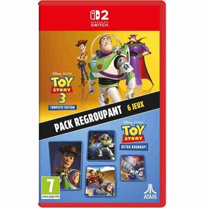 Jeu SWITCH SW2 Toy Story 3 Complete et Retro Roundup Double Pack