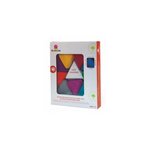 Jeu educatif triangles 9 pieces