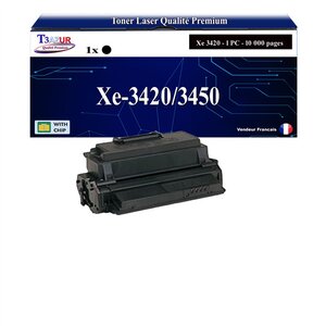 T3AZUR -Toner compatible avec Xerox Phaser 3420  3450 (106R00688)- Noir