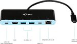 Adaptateur usb 3.0 type c i-tec vers rj45  2x usb a  2x usb c et hdmi