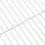 vidaXL Grille de barbecue ronde Ø50 cm acier inoxydable 304