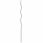 vidaXL Tuteurs spirales pour plantes 5 Pièces Vert 110 cm