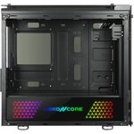 ABKONCORE T350M Tengri - Boîtier sans alimentation - Mini Tour - Format Micro-ATX