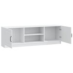 vidaXL Meuble TV Blanc 150 x 31 x 47 cm Bois d'ingénierie