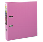 Classeur à levier Prem'Touch dos 50mm A4 rose x 10 EXACOMPTA