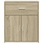 vidaXL Buffet chêne sonoma 60x31x70 cm bois d'ingénierie