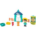Jazwares DNR0013 - Dino Ranch Set d'aventure d'élevage