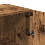 vidaXL Meubles TV 2 Pièces vieux bois 30 5x30x60 cm bois d'ingénierie