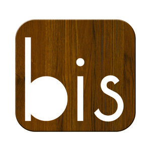 Numéro BIS-Numéro adhésif pour boîtes aux lettres - Vinyle épais texturé, hauteur 50 mm - Bois Miel