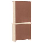 vidaXL Buffet ALTA 77x35x165 cm bois massif de pin