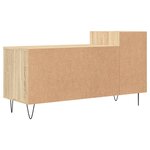 vidaXL Meuble TV Chêne sonoma 100x35x55 cm Bois d'ingénierie