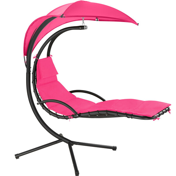 Tectake Transat suspendu Maja - rose vif