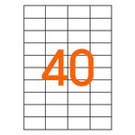 4000 Étiquettes Inkjet 52.5X29.7