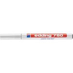 Marqueur Peinture 780 Blanc Pointe Fine 0 8 mm x 3 EDDING