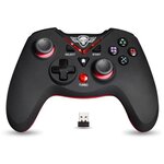 Spirit of gamer manette gamer xtrem gamepad - sans fil - 12 boutons - noir et rouge - ps3 / pc