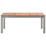 vidaXL Table à manger 180x90x74 cm Bois de chêne massif