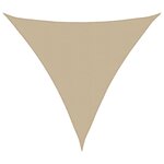 vidaXL Voile de parasol tissu oxford triangulaire 6x6x6 m beige