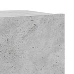 vidaXL Ensemble de meubles TV 7 Pièces Gris béton Bois d'ingénierie