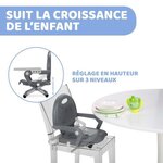 Rehausseur de table Pocket Snack gris foncé
