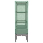 vidaXL Jardinière surélevée avec housse aspect rotin 160x40x140 cm