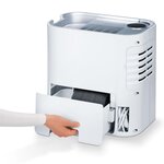 Beurer purificateur d'air humidificateur 2 en 1 lr 330 35 w blanc