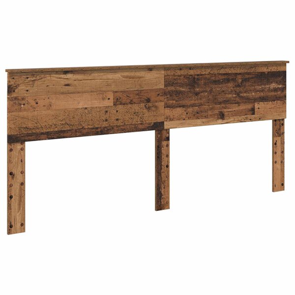 vidaXL Tête de lit Bois Ancien 200 cm Bois d'ingénierie