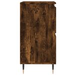 vidaXL Buffets 2 Pièces chêne fumé bois d'ingénierie