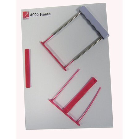Relieurs de documents A4 Capiclass rouge - Lot de 50 (paquet 50 unités)