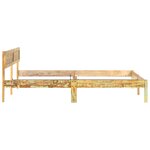 vidaXL Cadre de lit Bois de récupération massif 200x200 cm