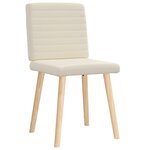 vidaXL Chaises à manger lot de 2 Lin
