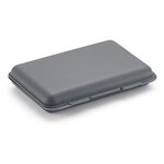 Boîte coquille à fermeture simple grise 7 5x4 5x1 3 cm (lot de 100)